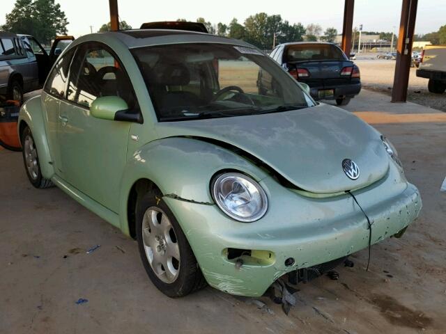 3VWCP21C92M415229 - 2002 VOLKSWAGEN NEW BEETLE 绿色 照片 1