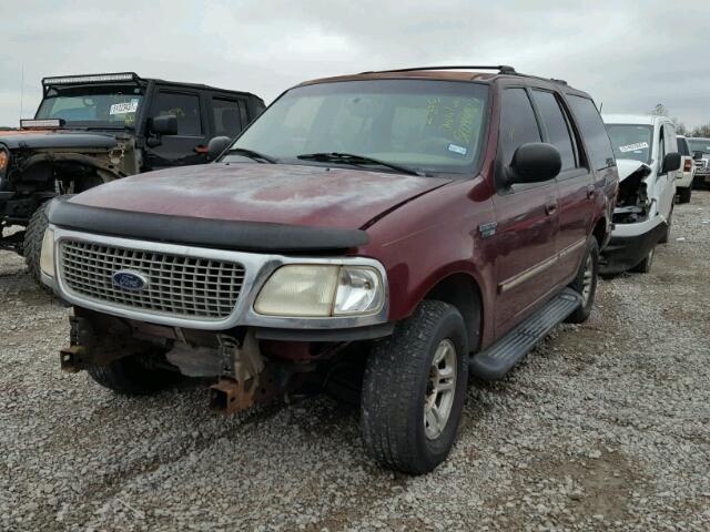 1FMRU15L7YLB43540 - 2000 FORD EXPEDITION BURGUNDY photo 2