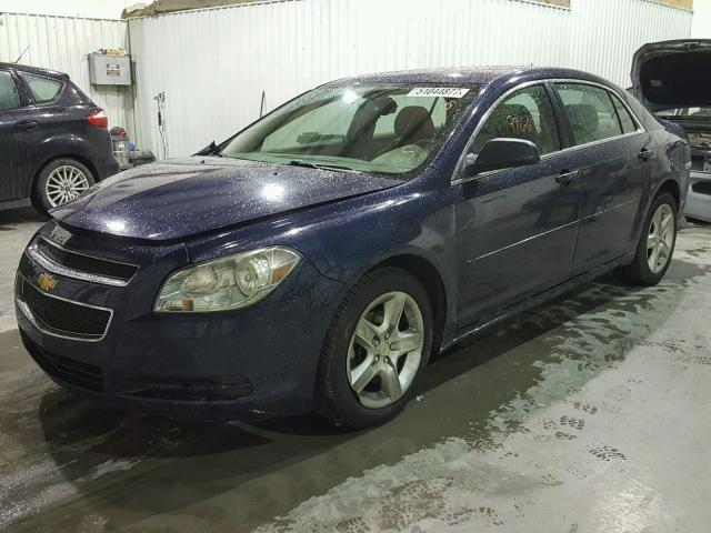 1G1ZB5EB4AF159393 - 2010 CHEVROLET MALIBU LS 蓝色 照片 2