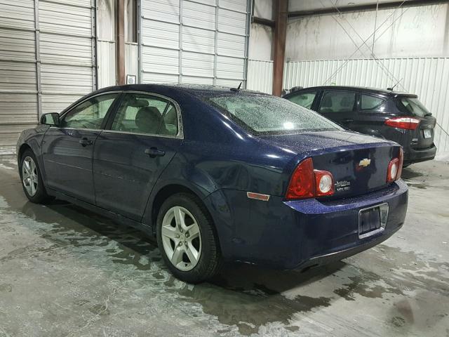 1G1ZB5EB4AF159393 - 2010 CHEVROLET MALIBU LS 蓝色 照片 3