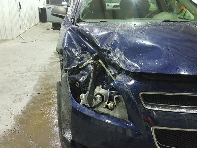 1G1ZB5EB4AF159393 - 2010 CHEVROLET MALIBU LS 蓝色 照片 9