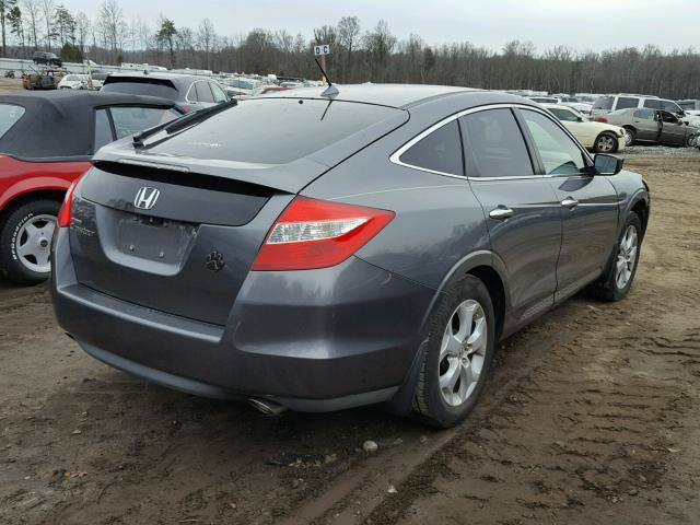 5J6TF1H51AL002920 - 2010 HONDA ACCORD CRO GRAY photo 4