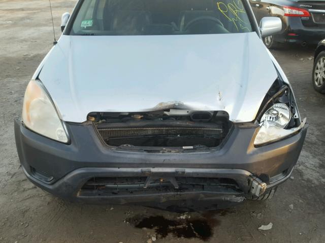 JHLRD78863C004798 - 2003 HONDA CR-V EX SILVER photo 7