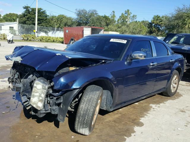 2C3KA43RX6H239538 - 2006 CHRYSLER 300 BLUE photo 2