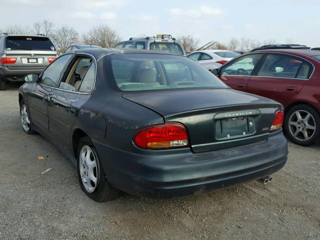 1G3WX52H5XF319102 - 1999 OLDSMOBILE INTRIGUE G GREEN photo 3