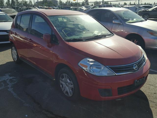 3N1BC1CP3CK221204 - 2012 NISSAN VERSA S RED photo 1