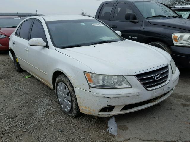 5NPET4AC3AH593256 - 2010 HYUNDAI SONATA GLS WHITE photo 1