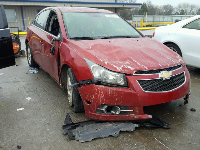 1G1PC5SB3E7228096 - 2014 CHEVROLET CRUZE LT RED photo 9