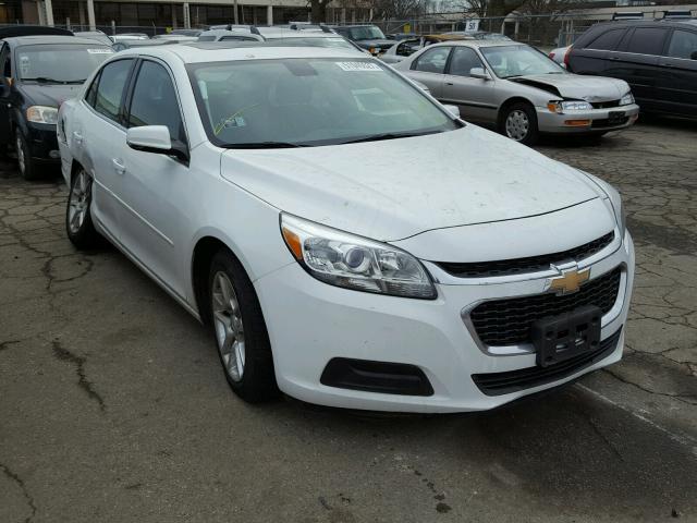 1G11C5SL2FF177308 - 2015 CHEVROLET MALIBU 1LT WHITE photo 1