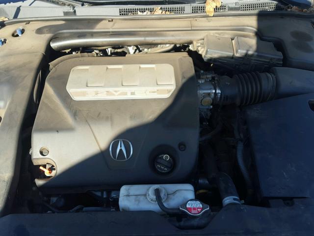 19UUA66297A023020 - 2007 ACURA TL WHITE photo 7