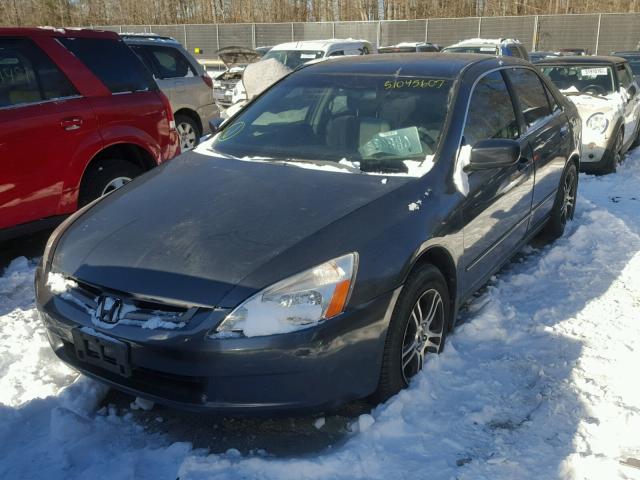 1HGCM66373A018064 - 2003 HONDA ACCORD LX BLUE photo 2