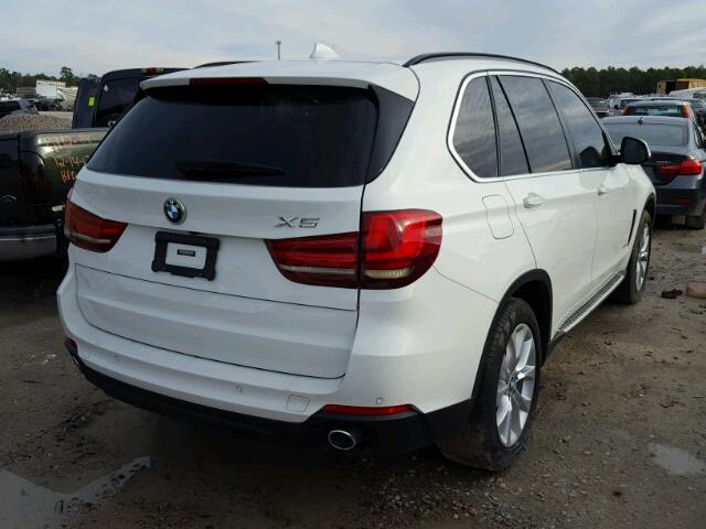 5UXKR2C5XG0R71436 - 2016 BMW X5 SDRIVE3 WHITE photo 4