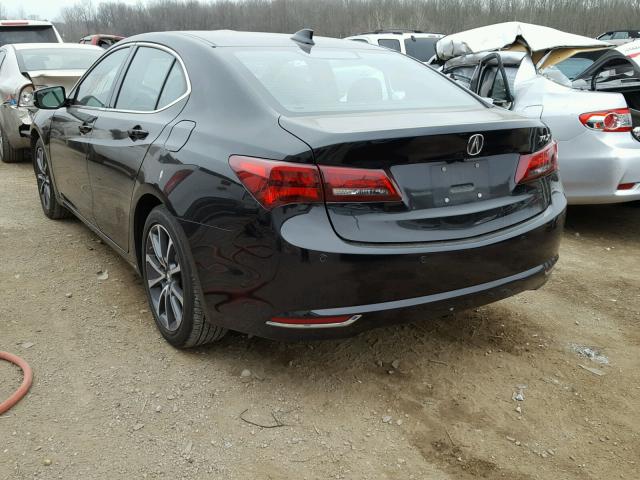 19UUB2F77FA001808 - 2015 ACURA TLX ADVANC BLACK photo 3