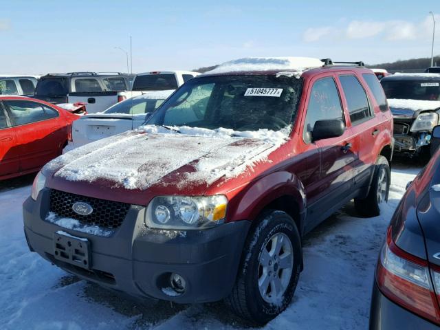 1FMYU931X5KB18564 - 2005 FORD ESCAPE XLT RED photo 2