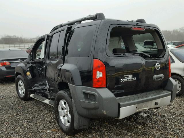 5N1AN0NU8AC526101 - 2010 NISSAN XTERRA OFF BLACK photo 3