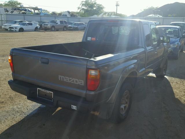 4F4YR46U86PM03712 - 2006 MAZDA B3000 CAB GRAY photo 4