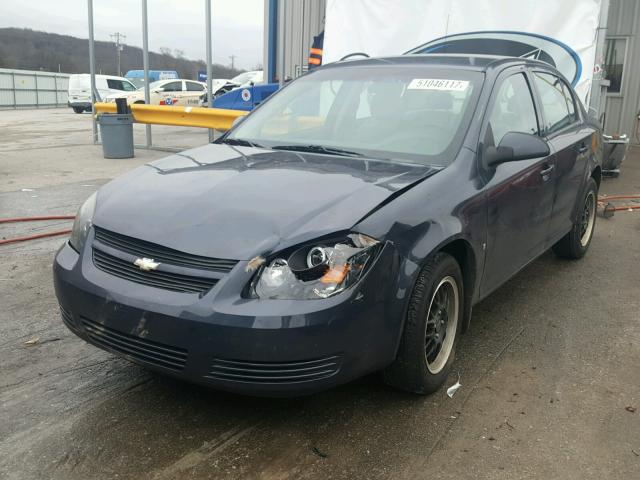 1G1AL58F187257519 - 2008 CHEVROLET COBALT LT GRAY photo 2