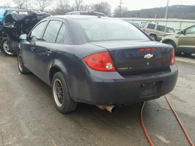 1G1AL58F187257519 - 2008 CHEVROLET COBALT LT GRAY photo 3