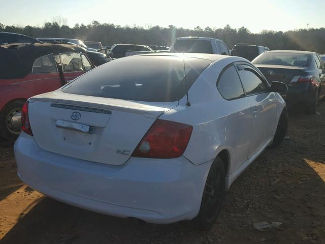 JTKDE167670220369 - 2007 TOYOTA SCION TC 白色 照片 4