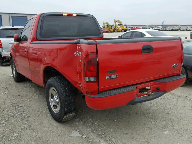 1FTRF172X3NB92439 - 2003 FORD F150 RED photo 3