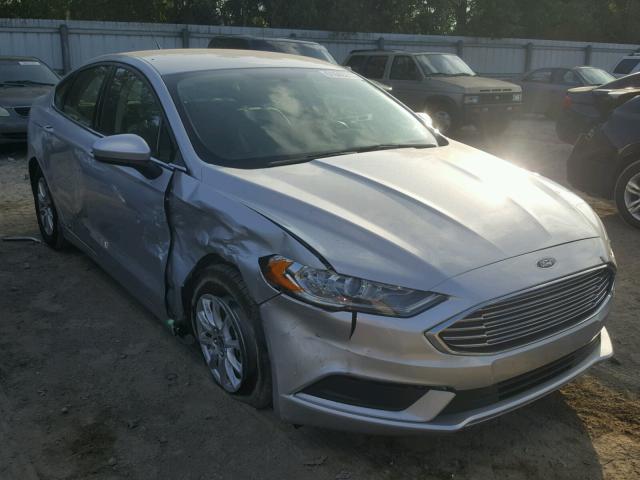 3FA6P0G71HR318669 - 2017 FORD FUSION S SILVER photo 1