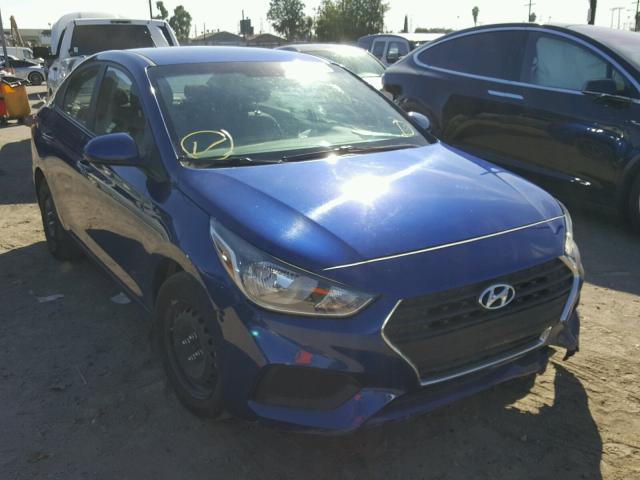 3KPC24A33JE005550 - 2018 HYUNDAI ACCENT SEL BLUE photo 1