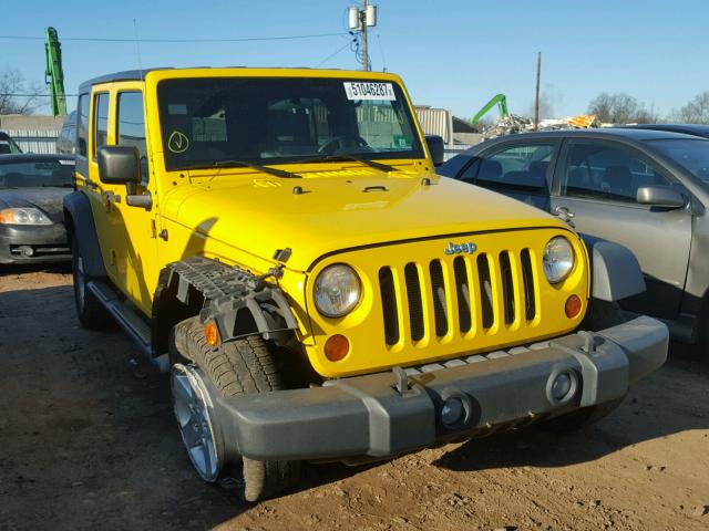 1J8GA39188L618856 - 2008 JEEP WRANGLER U YELLOW photo 1