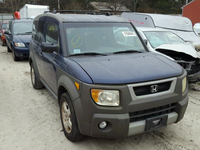 5J6YH28513L002795 - 2003 HONDA ELEMENT EX BLUE photo 1