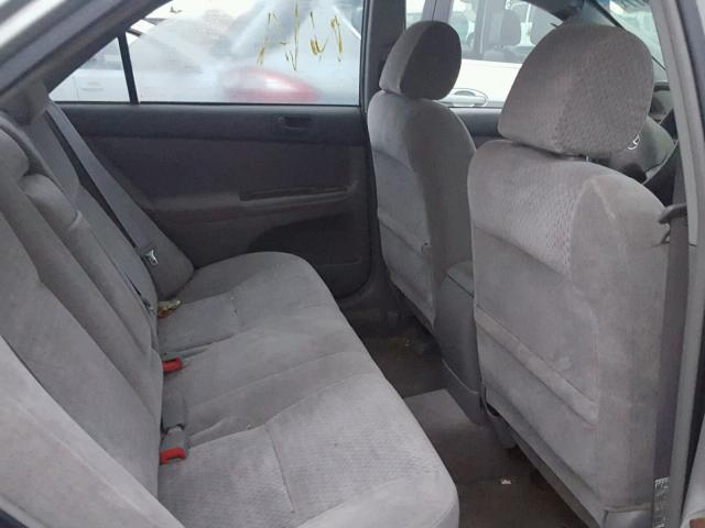 4T1BF32K82U034413 - 2002 TOYOTA CAMRY LE ვერცხლისფერი ფოტო 6