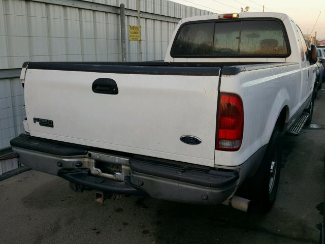 1FTNX20PX4EA25801 - 2004 FORD F250 SUPER WHITE photo 4