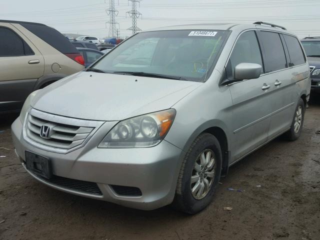 5FNRL38688B418263 - 2008 HONDA ODYSSEY EX SILVER photo 2