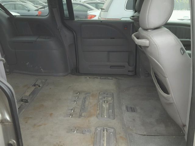 5FNRL38688B418263 - 2008 HONDA ODYSSEY EX SILVER photo 6