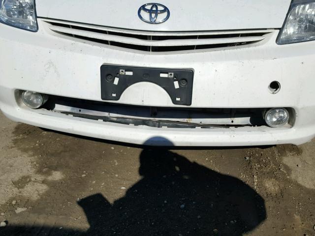 JTDKB20U953009867 - 2005 TOYOTA PRIUS WHITE photo 9