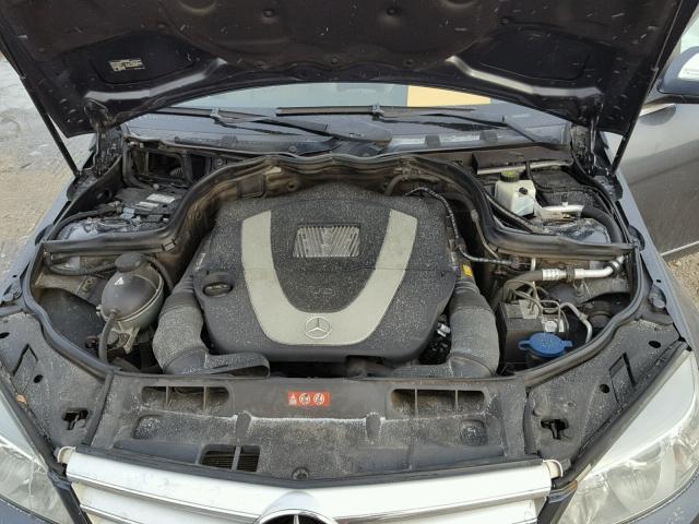 WDDGF81X49R070221 - 2009 MERCEDES-BENZ C 300 4MAT GRAY photo 7