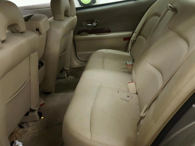 1G4HR54K544114040 - 2004 BUICK LESABRE LI TAN photo 6