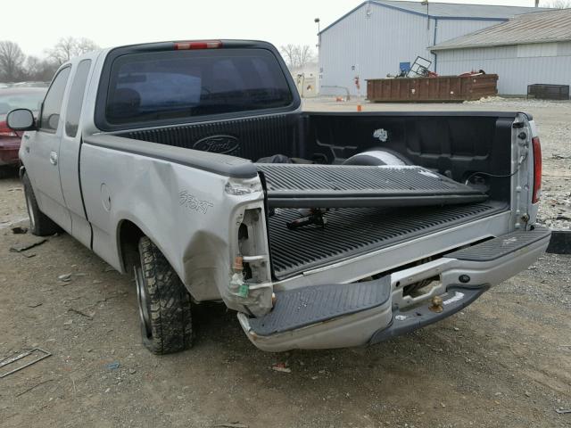 2FTRX17263CA80384 - 2003 FORD F150 GRAY photo 3