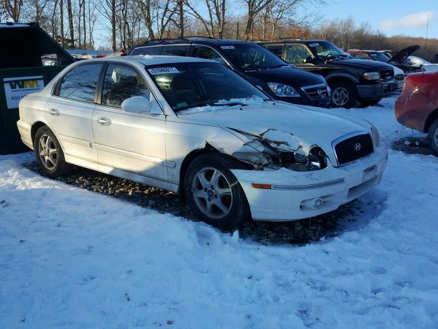 KMHWF35H65A138535 - 2005 HYUNDAI SONATA GLS WHITE photo 1