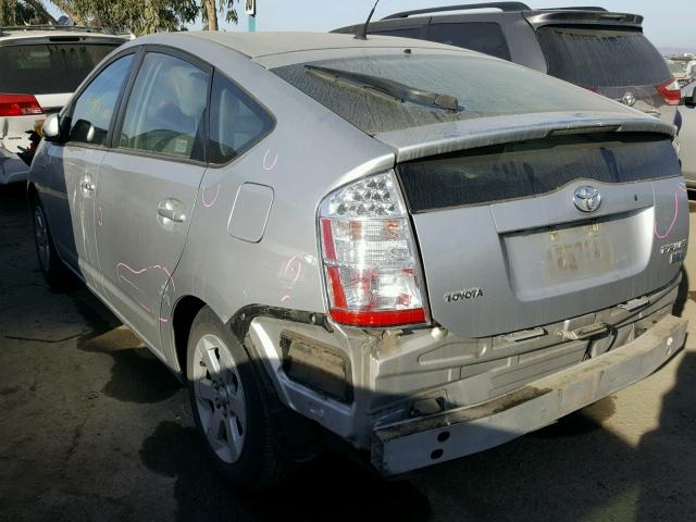 JTDKB20UX83363367 - 2008 TOYOTA PRIUS SILVER photo 3