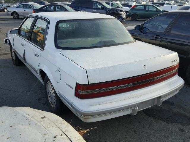 3G4AG55M3RS616236 - 1994 BUICK CENTURY SP WHITE photo 3