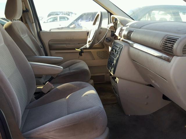 2FMZA52214BB21068 - 2004 FORD FREESTAR S GOLD photo 5