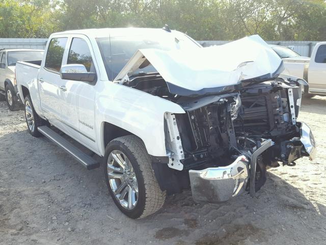 3GCPCSEC0HG348568 - 2017 CHEVROLET SILVERADO WHITE photo 1