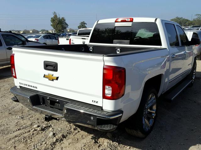 3GCPCSEC0HG348568 - 2017 CHEVROLET SILVERADO WHITE photo 4