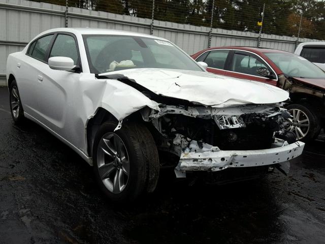 2C3CDXHG2GH266321 - 2016 DODGE CHARGER SX WHITE photo 1