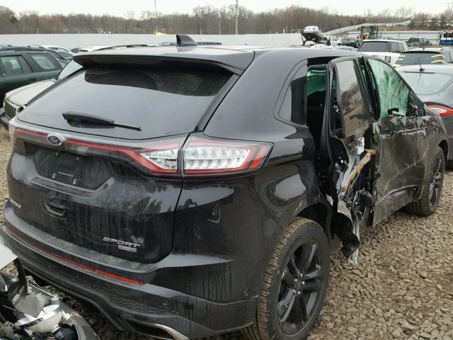 2FMPK4AP2GBC33328 - 2016 FORD EDGE SPORT BLACK photo 4