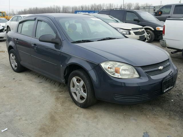 1G1AK58F687164479 - 2008 CHEVROLET COBALT LS BLUE photo 1