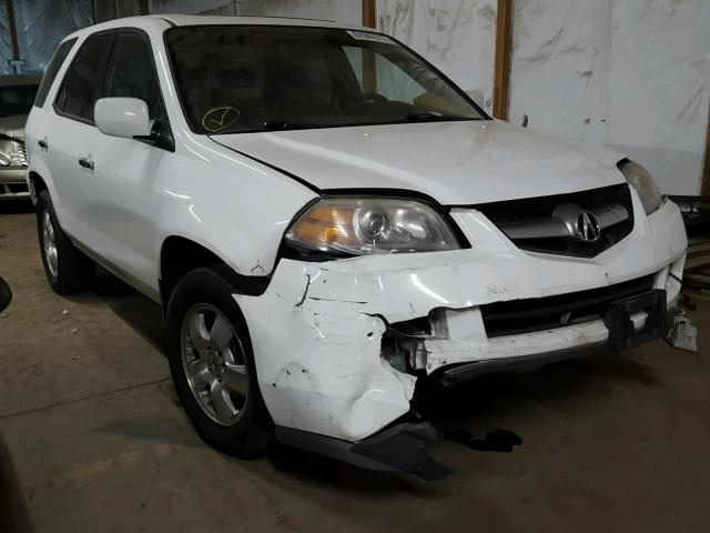 2HNYD18206H518420 - 2006 ACURA MDX WHITE photo 1