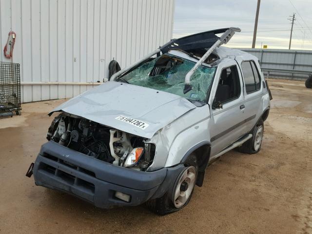 5N1ED28Y71C561226 - 2001 NISSAN XTERRA XE SILVER photo 2