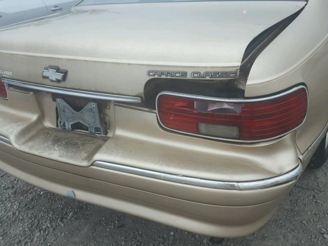 1G1BL52W8SR105567 - 1995 CHEVROLET CAPRICE CL 金色 照片 9