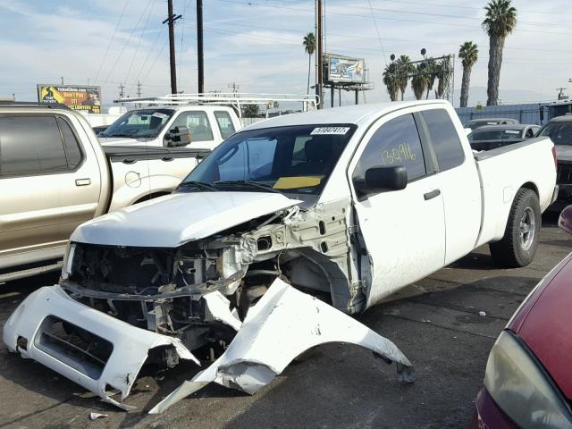 1N6AA06B44N535168 - 2004 NISSAN TITAN XE WHITE photo 2