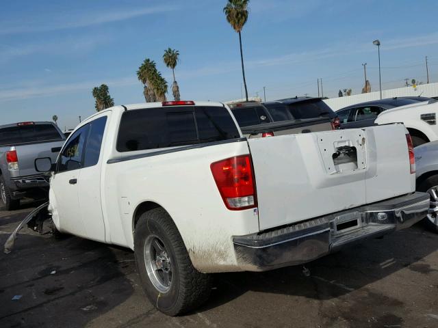 1N6AA06B44N535168 - 2004 NISSAN TITAN XE WHITE photo 3